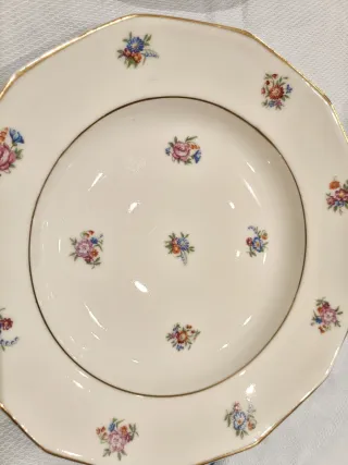 Vajilla porcelana francesa Limoges - Como nuevo