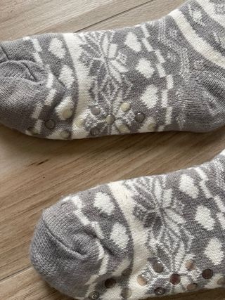 Calze invernali imbottite antiscivolo