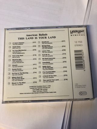 CD American Ballads - This Land Is Your Land