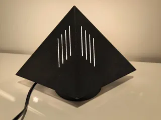 Lámpara Vintage Retro Cristal Metal