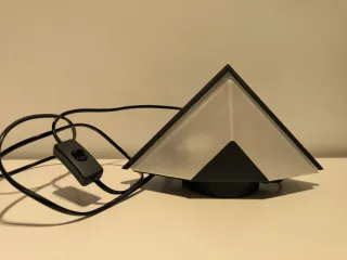 Lámpara Vintage Retro Cristal Metal