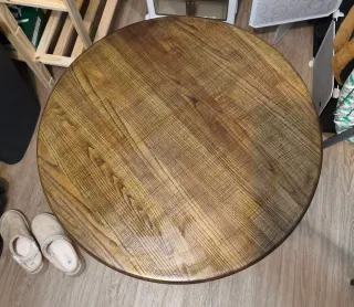 Mesa redonda robusta 68 cm