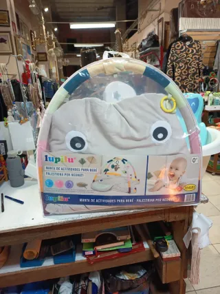 Manta de actividades Lupilu para bebé