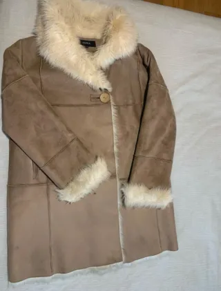 Abrigo ANRA ante ecológico mujer Talla 42