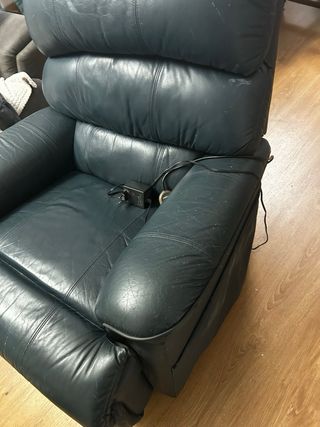 Sillón de polipiel Catnapper con Masaje y Calor.