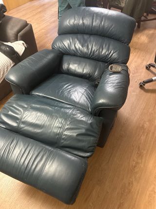 Sillón de polipiel Catnapper con Masaje y Calor.