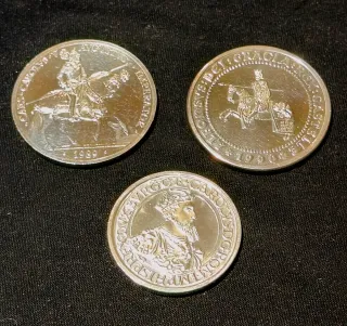 3 Monedas Plata 5 Ecus