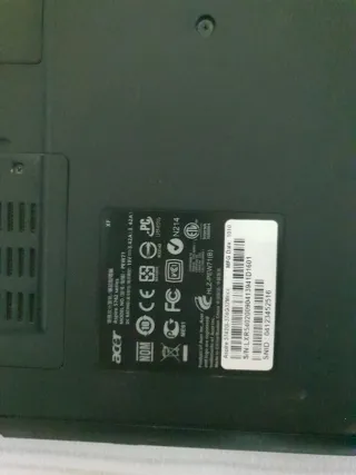 Portátil Acer Negro/Marrón