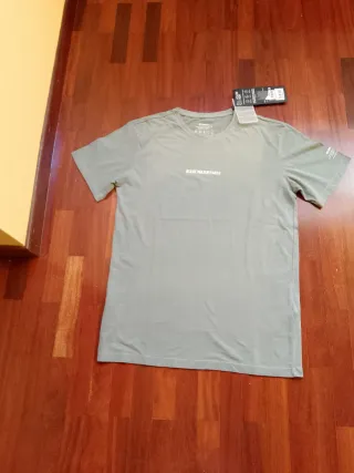 Camiseta Ecoalf Verde Caqui Talla S