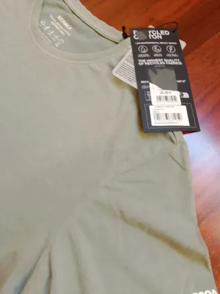 Camiseta Ecoalf Verde Caqui Talla S