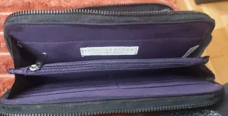 Monedero Jordi Labanda Negro/Gris