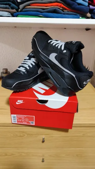 Zapatillas Nike Air Max 90 Negras Talla 42.5