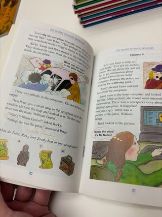 Lote 3 libros en inglés 12-13 años