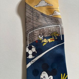 Cravatta Disney Topolino Calciatore Vintage