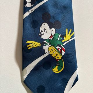Cravatta Disney Topolino Calciatore Vintage