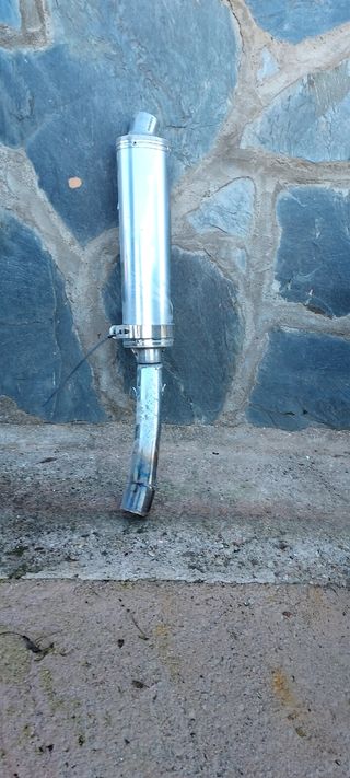 Tubo de escape moto