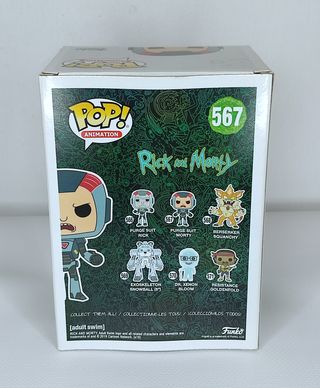 Funko Pop Purge Suit Morty #567 Rick & Morty