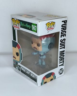 Funko Pop Purge Suit Morty #567 Rick & Morty