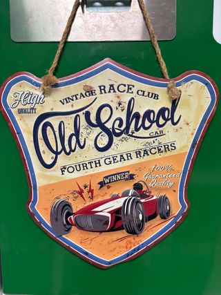 Cartel Vintage Old School Race Club