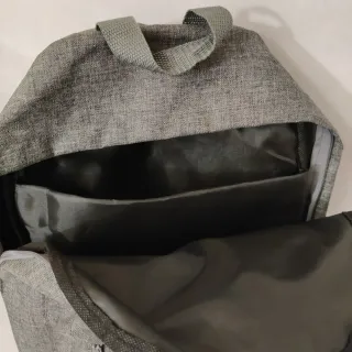 Mochila Amsterdam XXX Souvenir Cinza Mescla