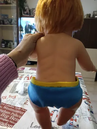 Muñeco Baby Febber años 80