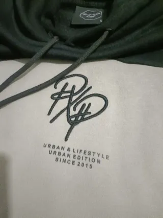 Sudadera Project X Paris Beige y Verde