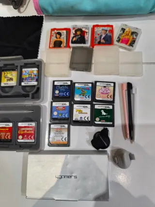 Nintendo DS Lite con 13 juegos