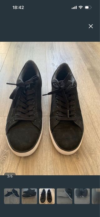 Zapatillas Lacoste Negras