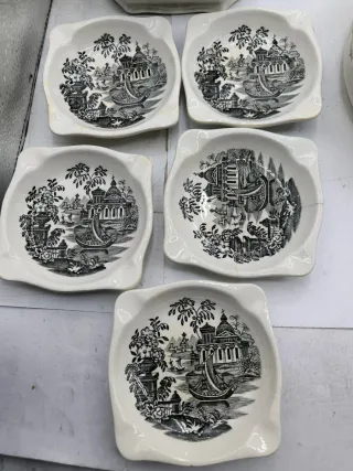 La Cartuja de Sevilla Pickman Vajilla Porcelana