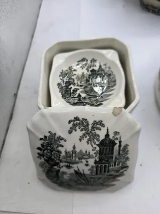 La Cartuja de Sevilla Pickman Vajilla Porcelana