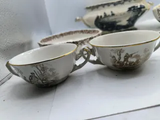 La Cartuja de Sevilla Pickman Vajilla Porcelana