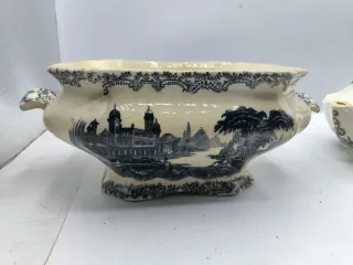 La Cartuja de Sevilla Pickman Vajilla Porcelana