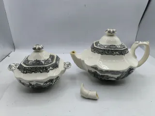 La Cartuja de Sevilla Pickman Vajilla Porcelana