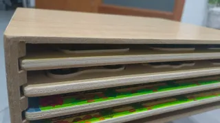 Cajón 4 Puzzles Madera Niños