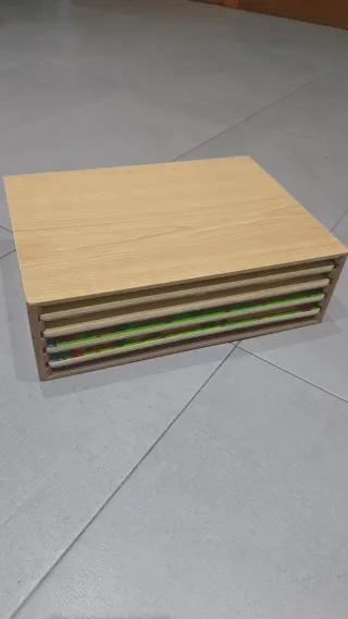 Cajón 4 Puzzles Madera Niños