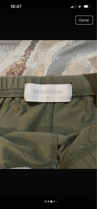 3 Leggings Premamá Talla Única