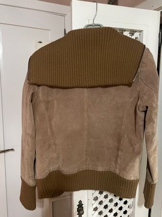 Chaqueta bomber ante Tex marrón Talla M