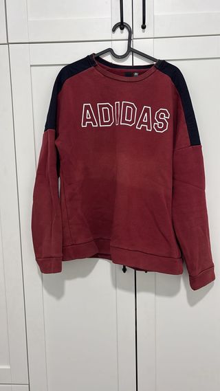 Sudadera Adidas Roja Talla L