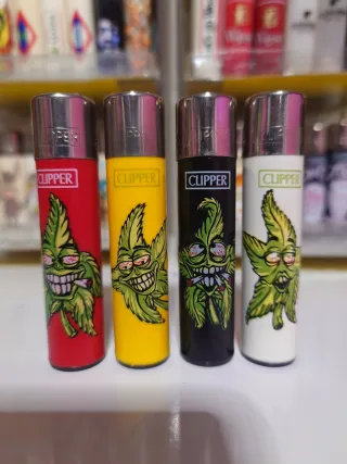 Set 4 Clippers Vintage Dibujo Hoja