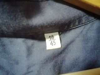 Camicia uomo blu