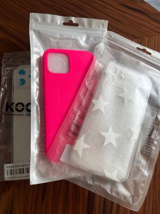 3 Fundas iPhone 12 Nuevas