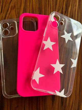 3 Fundas iPhone 12 Nuevas