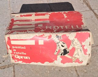 Pattini a rotelle Gipron Cucciolo anni '70