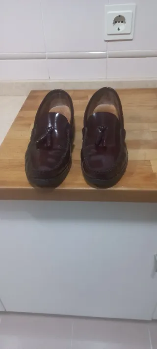Zapatos Castellanos Burdeos Talla 44