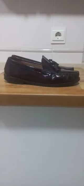 Zapatos Castellanos Burdeos Talla 44