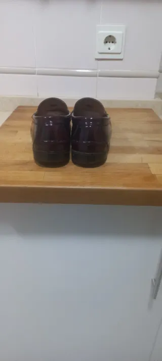 Zapatos Castellanos Burdeos Talla 44