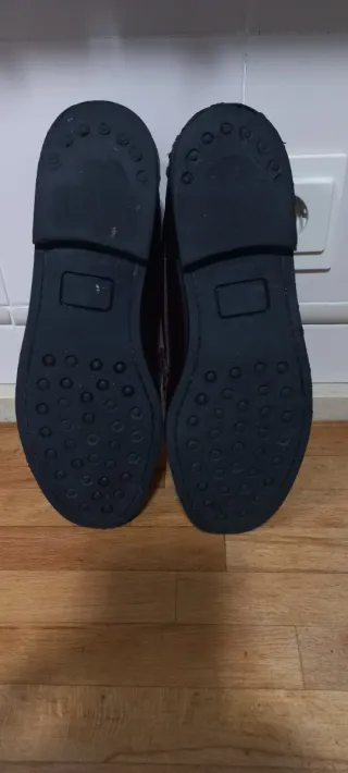 Zapatos Castellanos Burdeos Talla 44