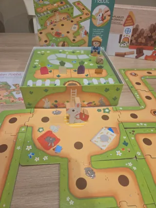 Lote 3 juegos:Robin Rabbit, Tetris,Troncos apilabl