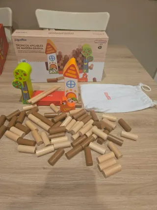 Lote 3 juegos:Robin Rabbit, Tetris,Troncos apilabl