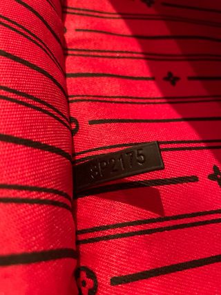 Bolso tipo Louis Vuitton Negro/gris